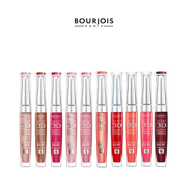 Χείλη :: Lip Gloss :: Bourjois Effet 3D Lip gloss 5,7ml (10361) - Προϊόντα